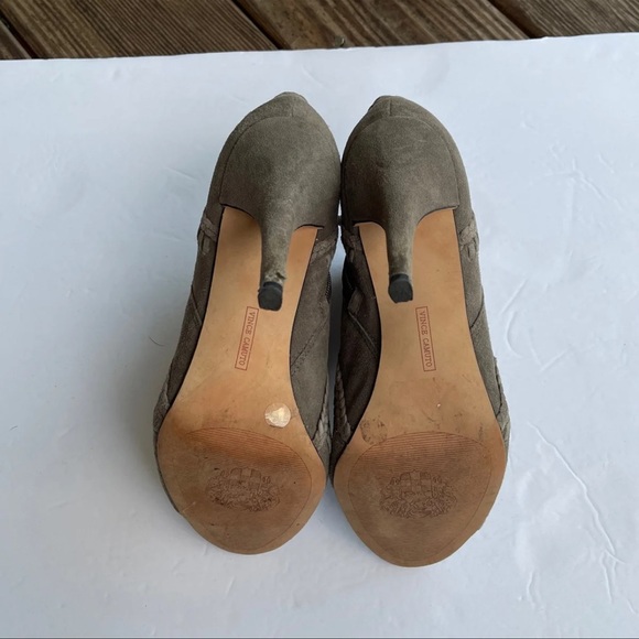 Vince Camuto Peep Toe Booties - Picture 9 of 11